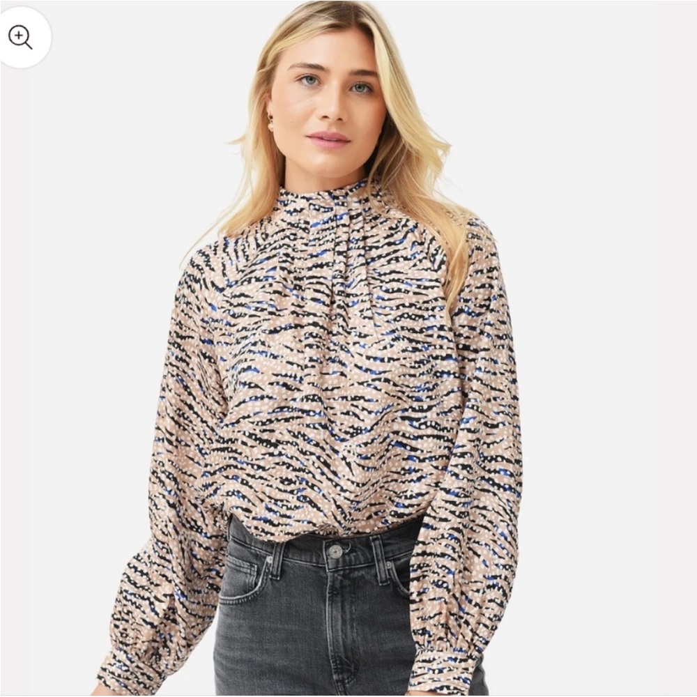 NWT HUNTER BELL GRAHAM SILK TOP